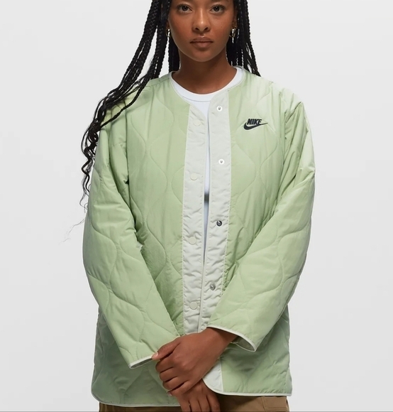 Nike Women's Sportswear Sports Quilted Button Up Utility Therma-fit XS - Picture 4 of 10